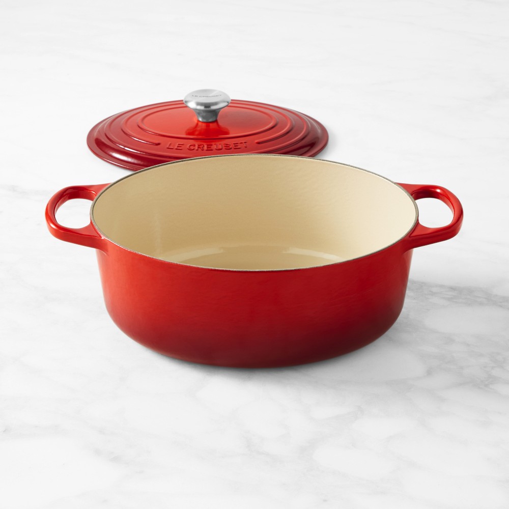 Le Creuset Signature Enameled Cast Iron Oval Dutch Oven Williams